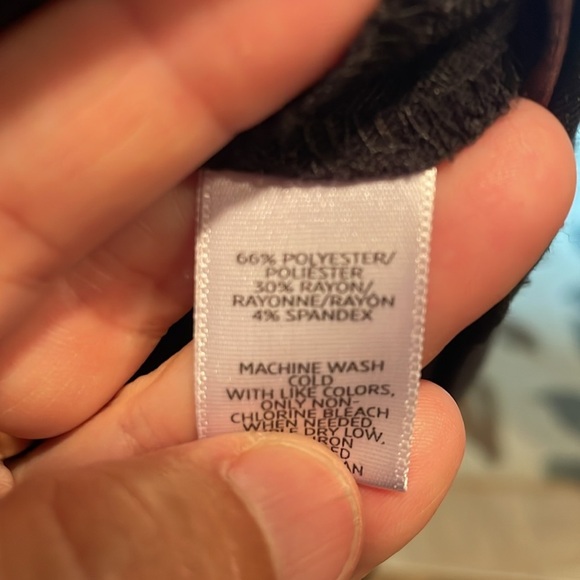 Ann Taylor Loft sz 4 Julie Trouser Career pants black. Front and back pockets - Picture 9 of 10